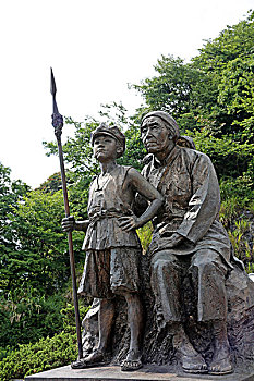 井冈山雕像