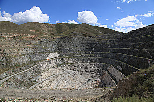 可可托海地质矿坑