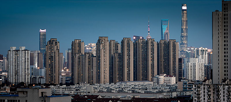 上海城市高层建筑