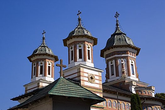 锡纳亚,寺院,喀尔巴阡山脉地区,特兰西瓦尼亚,罗马尼亚