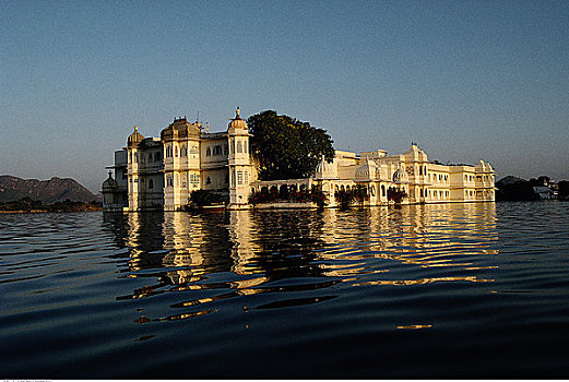 湖上皇宫,酒店,拉贾斯坦邦,乌代浦尔,印度