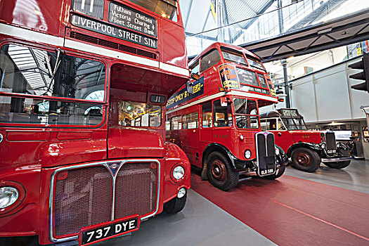 英格兰,伦敦,运输,博物馆,双层汽车