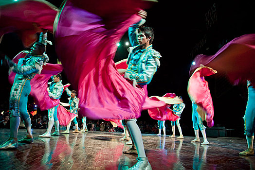 舞者,著名,夜总会,哈瓦那,古巴,中美洲