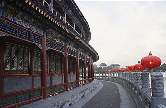 燈籠,靠近,廟宇