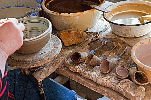 传统,陶器,罗马尼亚