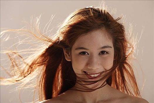 亞洲人,女孩