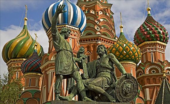 防护,大教堂,纪念,莫斯科,俄罗斯,东欧,欧洲