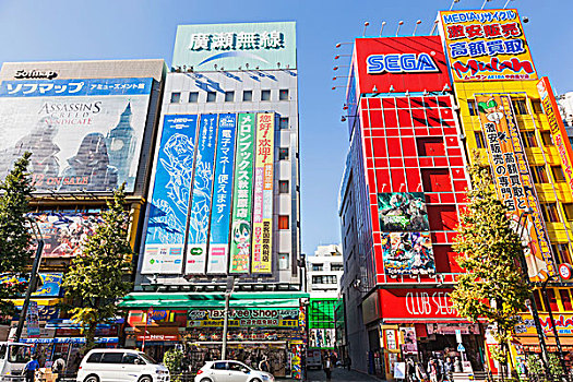 日本,本州,东京,秋叶原,街景