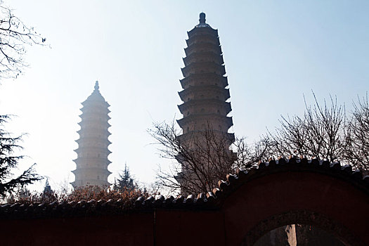 山西省太原双塔寺,永祚寺