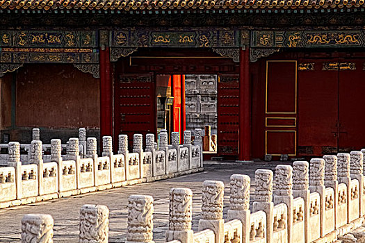 故宫汉白玉望柱