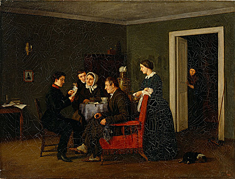 喜悦,文字,1858年,艺术家