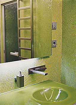 浴室,绿色,图案,石头