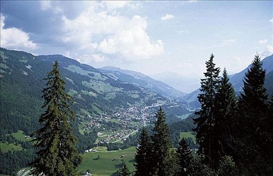 山峦,阿尔卑斯山,瑞士,沃利斯,欧洲