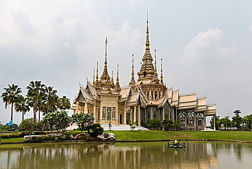 寺院,庙宇,靠近,省,泰国,亚洲