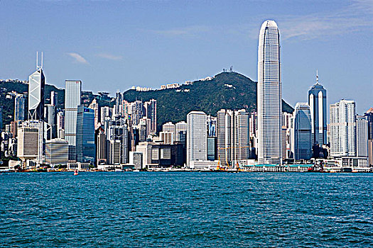 中心,天际线,九龙,香港