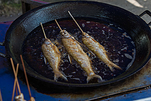 油炸美食