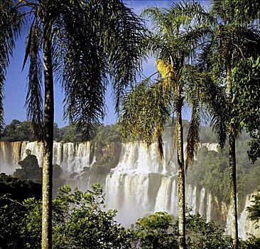 伊瓜苏瀑布,世界遗产,阿根廷,南美