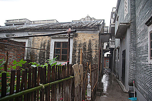 老,砖砌房屋,地区,中国