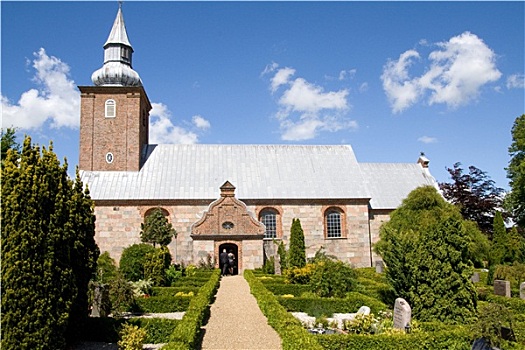 教堂,丹麦,中世纪