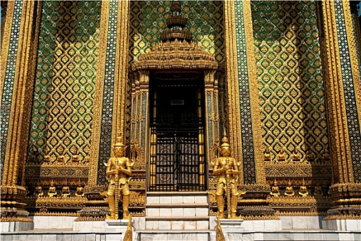 佛教寺庙,大皇宫,曼谷,泰国,亚洲