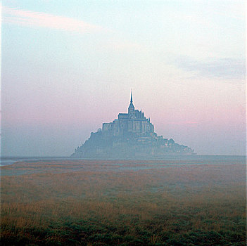 雾气,诺曼底,法国