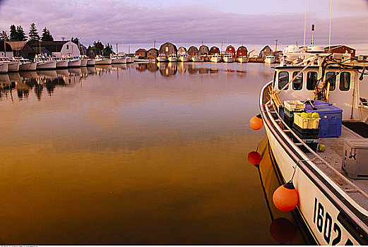 渔船,皇后县,加拿大