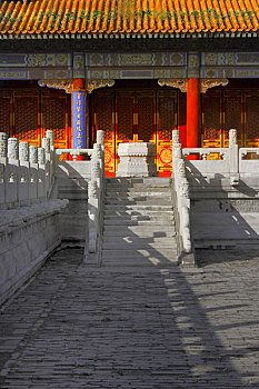 北京故宫内廷外东路的皇极殿