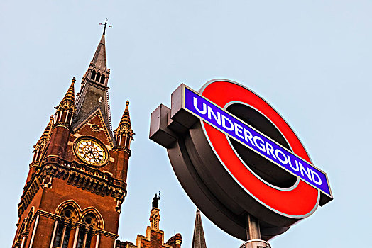 英格兰,伦敦,地铁,标识
