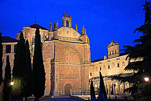西班牙,萨拉曼卡,寺院,教堂