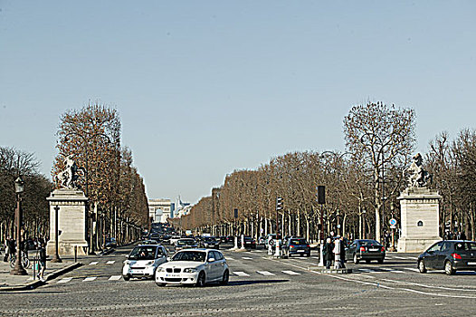 法国巴黎香榭丽大街