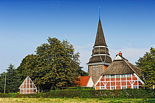 教堂,汉堡市,德国,欧洲