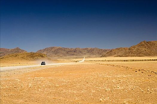汽车,沙漠公路,纳米比亚