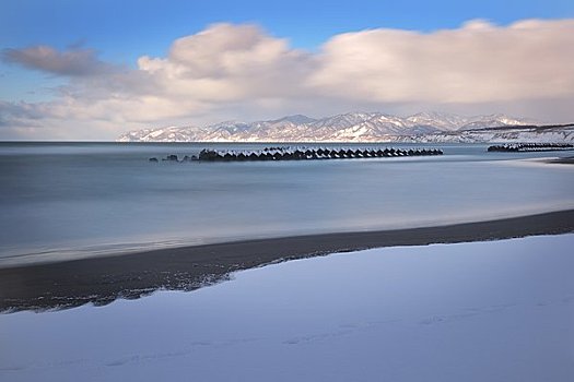 冬天,海洋