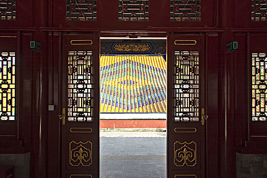 北京香山公园香山寺