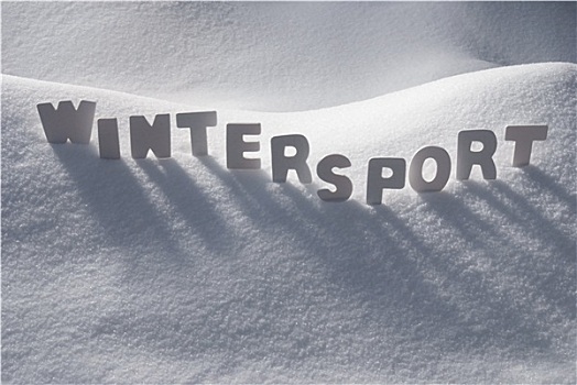 白色,文字,冬季运动,雪
