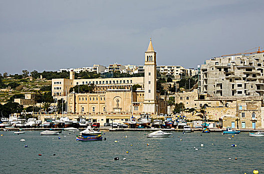 教区的,教堂,马耳他,欧洲