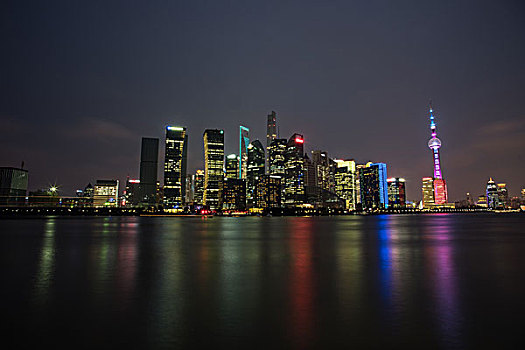 浦东陆家嘴夜景