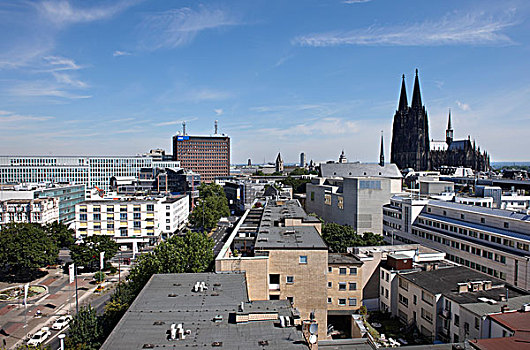 科隆大教堂,城市,科隆,北莱茵威斯特伐利亚,德国,欧洲