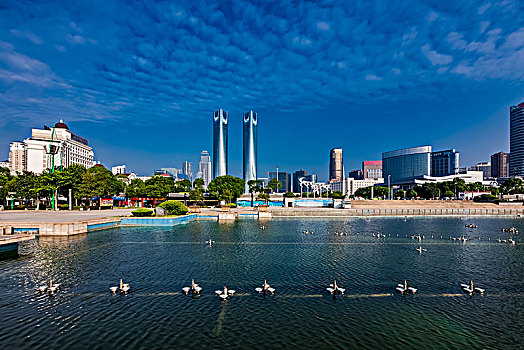 江西省南昌市绿地广场都市建筑