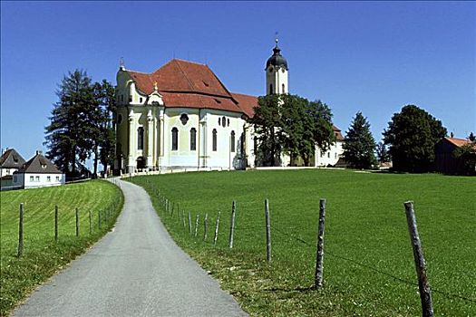 巴伐利亚,教堂,德国
