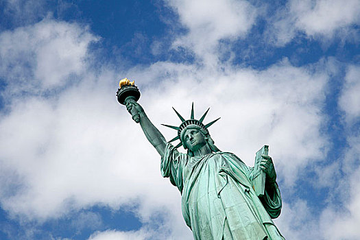 美国,纽约,自由女神像