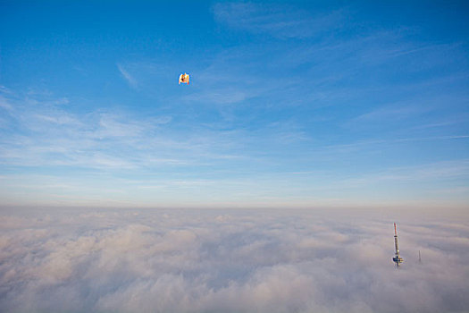 平流雾和天空