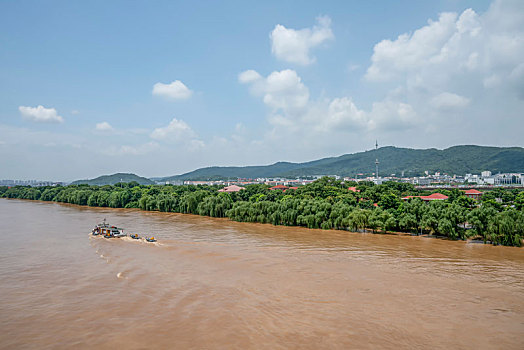 长沙城市风光－湘江,橘子洲及湘江两岸