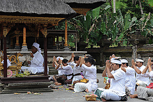 印度尼西亚,巴厘岛,乌布,牧师,宗教,服务,场所,神圣