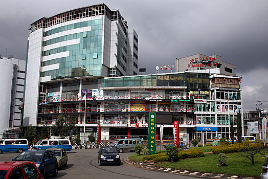 购物中心,商场,亚的斯亚贝巴,埃塞俄比亚,非洲