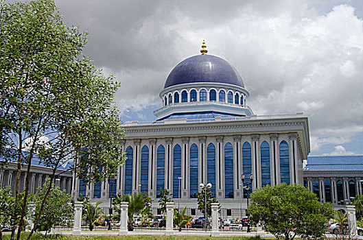婆罗洲,文莱,首都,斯里巴加湾,立法机关,建筑,议会