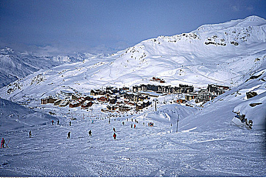 滑雪胜地,法国