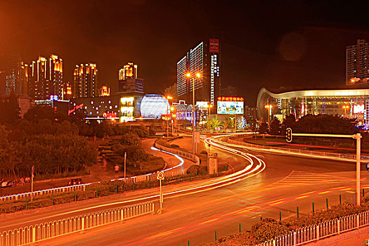 光谷广场夜景