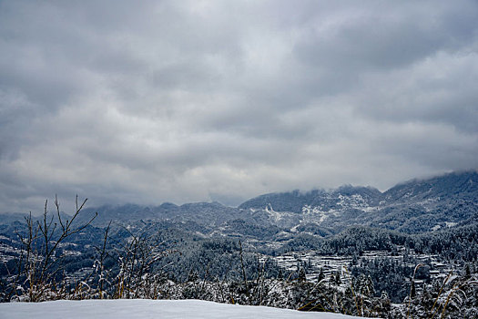 重庆酉阳,又见瑞雪兆丰年