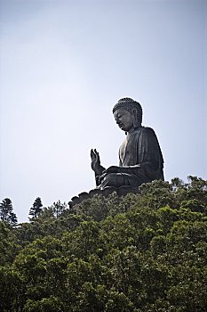 天坛大佛,寺院,昂坪,大屿山,香港,中国